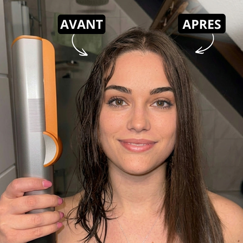 Seyra® AirLiss Pro - Lisseur 2 en 1 & Technologie ionique