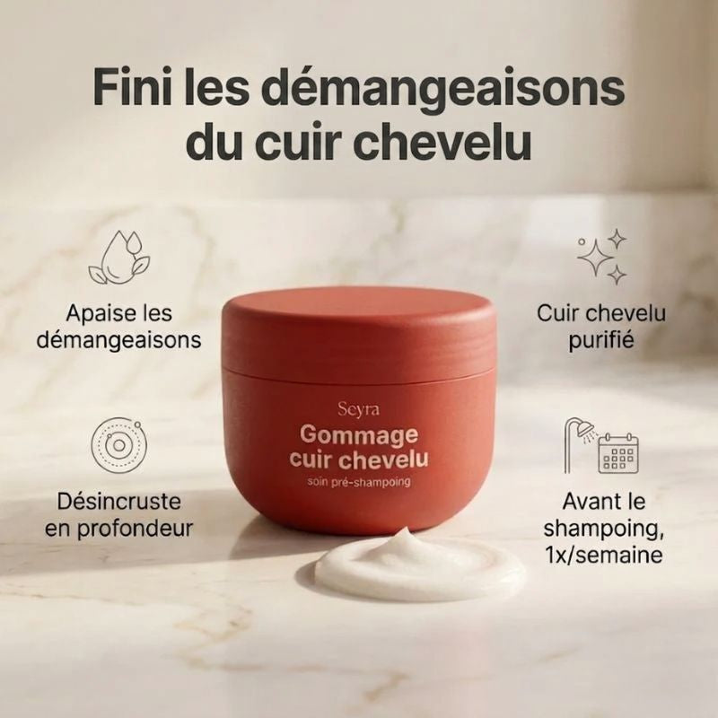 Gommage cuir chevelu