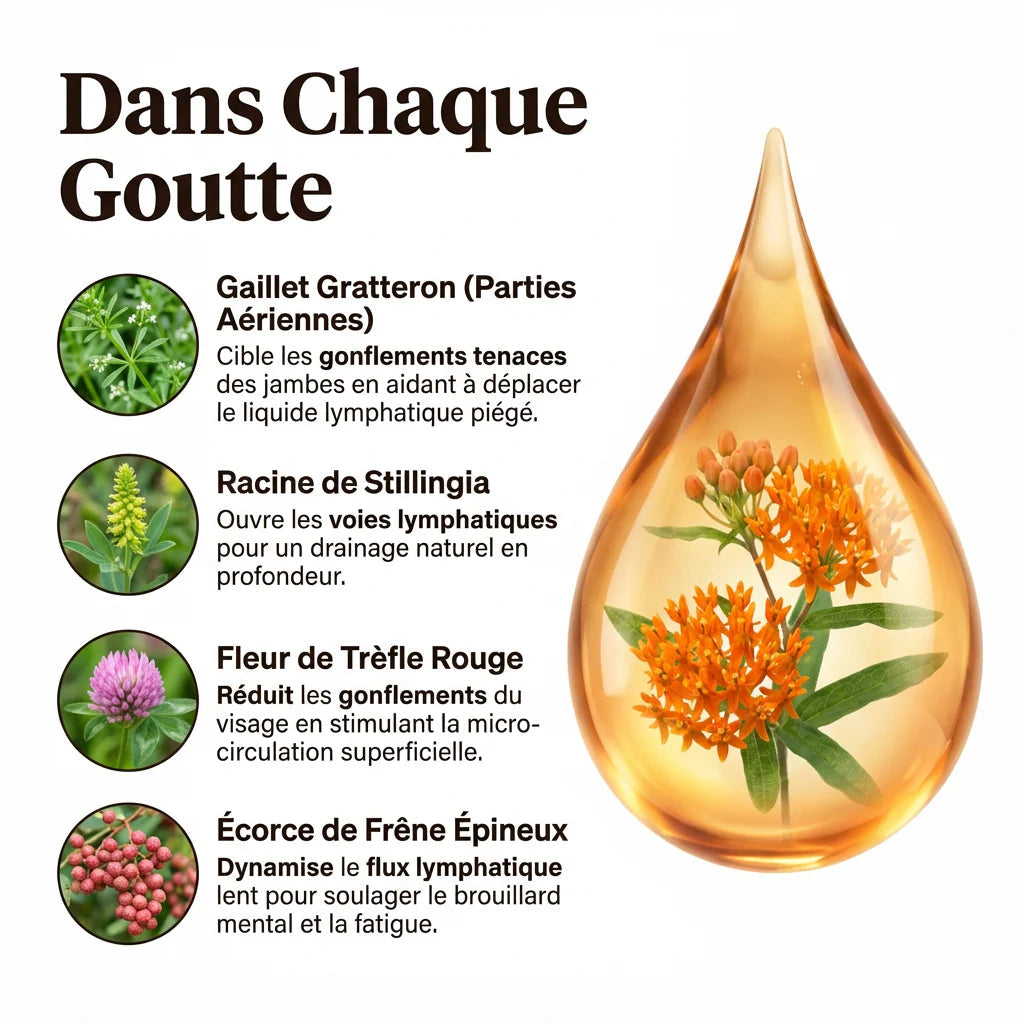 Gouttes Drainage Lymphatique