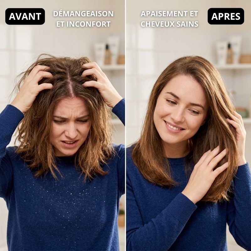 Gommage cuir chevelu