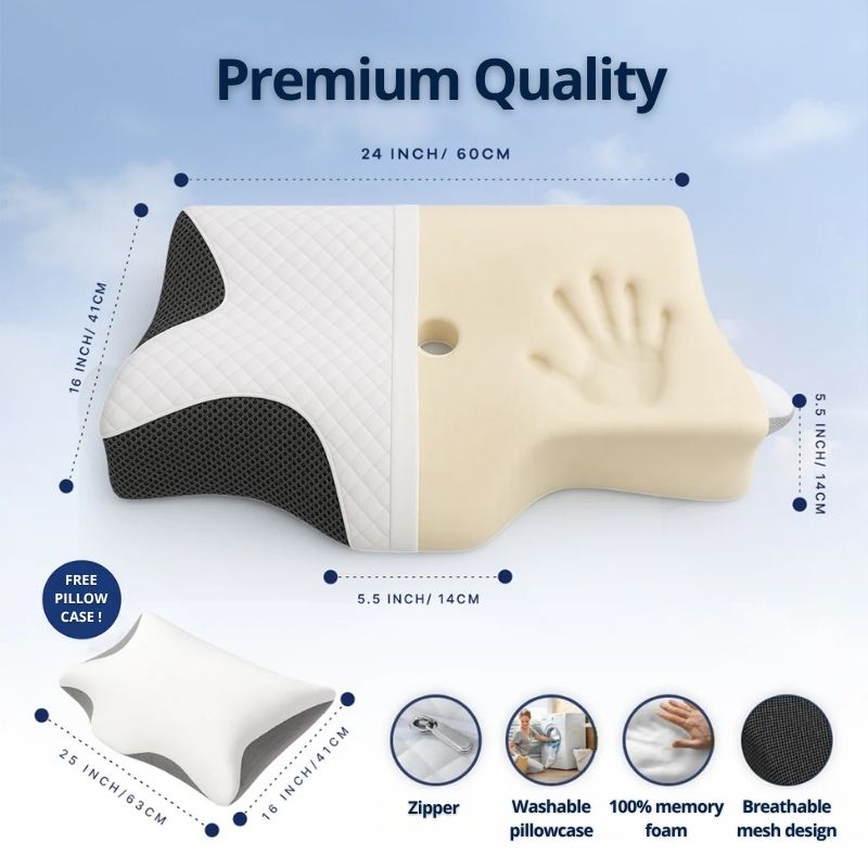 Seyra® Memory Foam Neck Pillow