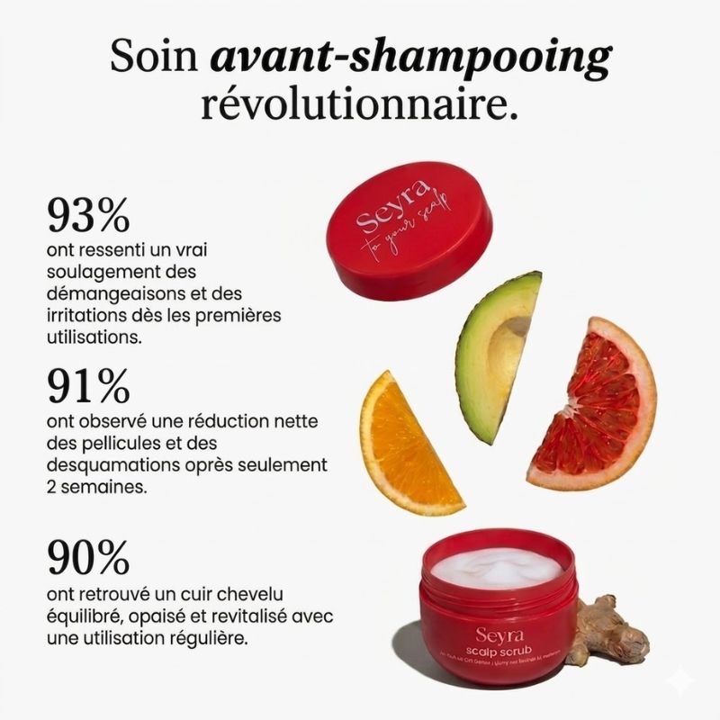 Gommage cuir chevelu